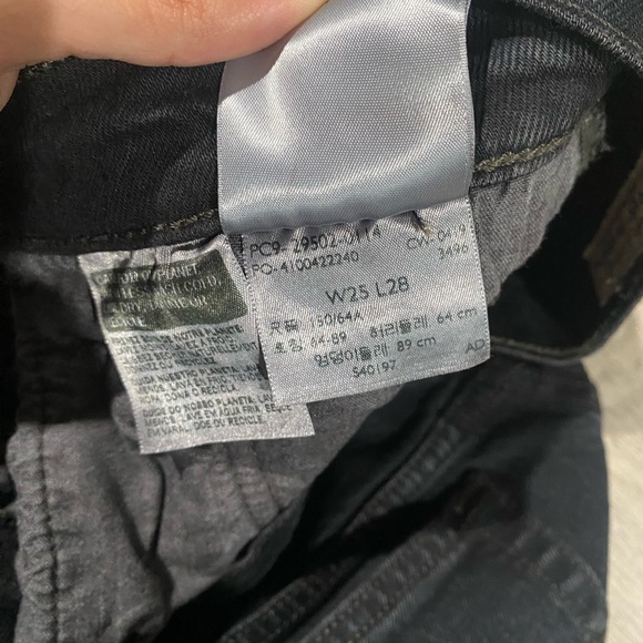 Levi’s 501 Skinny in Wild Bunch Black‎ 25 - Picture 7 of 9